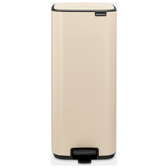 Brabantia 238123 Bo Pedal Bin Pattumiera a Pedale 30 L Acciaio con Chiusura Ammortizzata Base Antiscivolo colore Beige Brabantia 238123 Bo Pedal Bin Pattumiera a Pedale 30 L Acciaio con Chiusura Ammortizzata Base Antiscivolo colore Beige