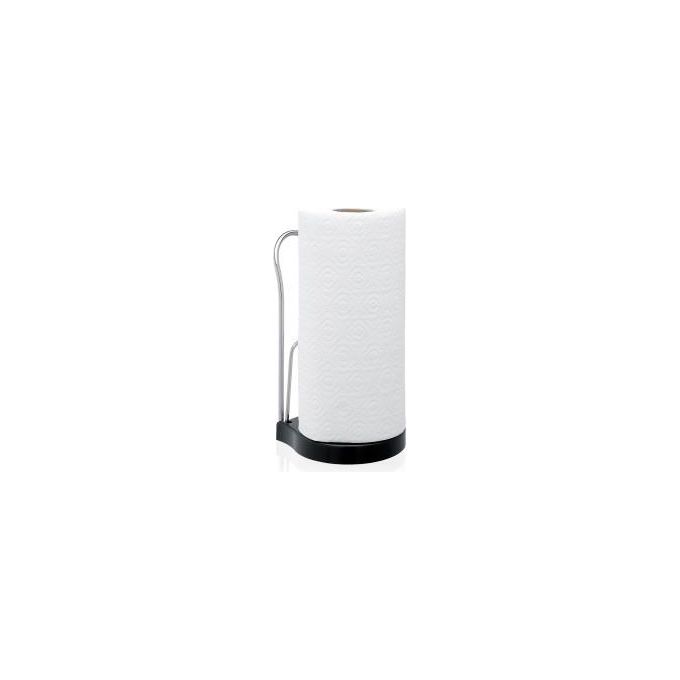 Brabantia 493546 Profile Porta rotolo da cucina da tavolo in acciaio inox con sistema anti-srotolamento colore Argento
