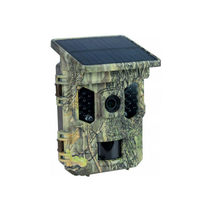 Braun 57646 Scouting Cam Black300 WiFi Solar 4K Mini Telecamera per Sorveglianza con Sensore CMOS Risoluzione 32 MP Video 4K Connessione Wi-Fi Pannello Solare Memoria microSD fino a 256 GB colore Mimetico Braun 57646 Scouting Cam Black300 WiFi Solar 4K Mini Telecamera per Sorveglianza con Sensore CMOS Risoluzione 32 MP Video 4K Connessione Wi-Fi Pannello Solare Memoria microSD fino a 256 GB colore Mimetico