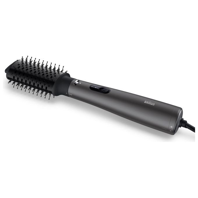 Braun BRAS226E AS2.26 Spazzola Arricciacapelli 800 W con Tecnologia IONTEC e Concentratore Incluso colore Nero