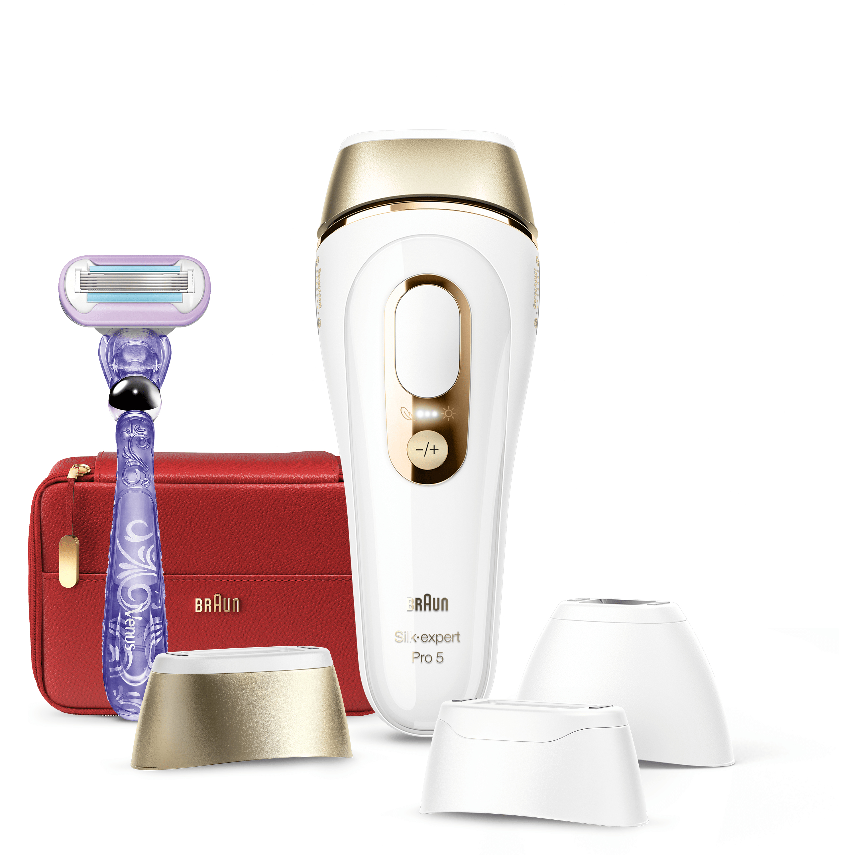 Braun Depilatore IPL 81768909 / Silk-expert Pro 5 PL5267 Oro, bianco