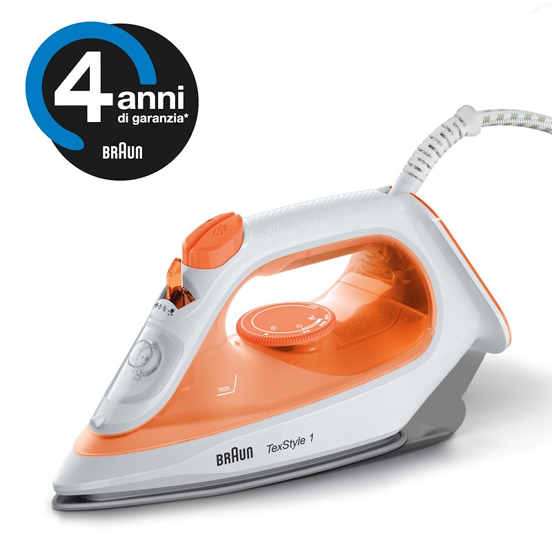 Braun - Ferro A Vapore Texstyle 1 Si1009or-arancione