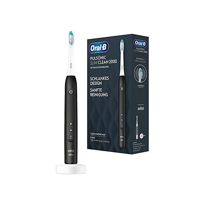 Braun Oral-B Spazzolino Elettrico Pulsonic Slim Clean 2000 Nero Braun Oral-B Spazzolino Elettrico Pulsonic Slim Clean 2000 Nero