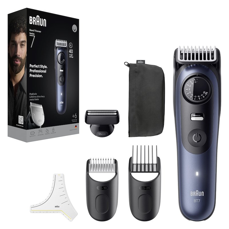 Braun - Regolabarba Bt 7520-blu