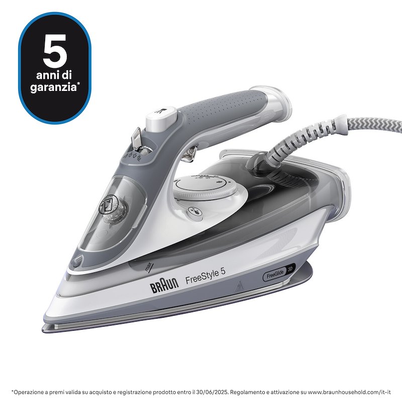 Braun - Texstyle 5 Ferro A Vapore Si5078gy-grigio/bianco