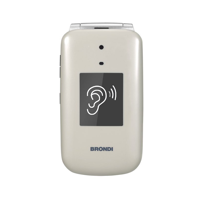 Brondi - Cellulare Amico Supervoice-tortora