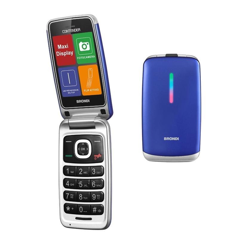 Brondi - Cellulare Contender-blue Metal