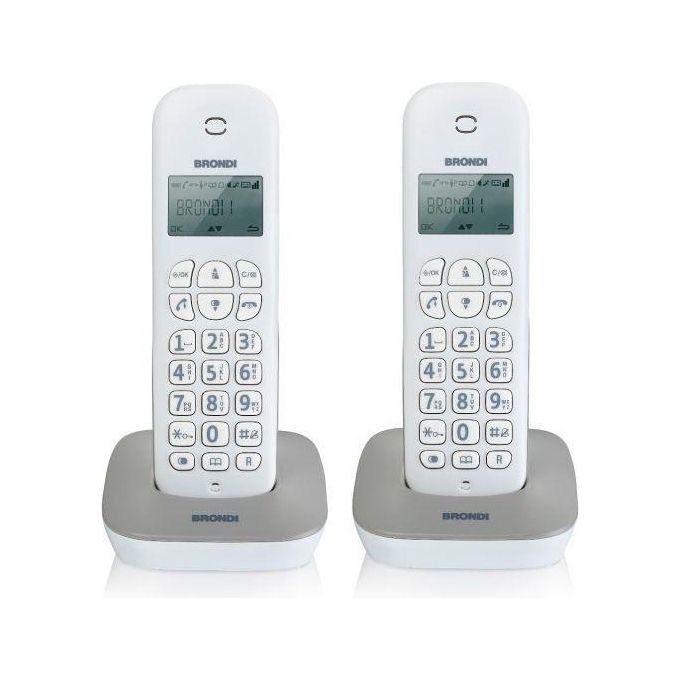 Brondi - Gala Twin-bianco / Grigio Brondi - Gala Twin-bianco / Grigio