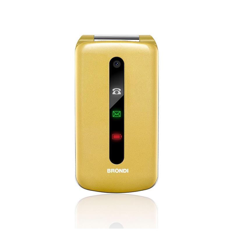Brondi president telefono cellulare dual sim 3`` oro Brondi president telefono cellulare dual sim 3`` oro