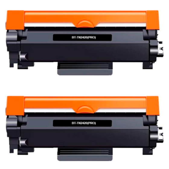Brother 2 Toner TN2410/TN-2420 Toner compatibile con Brother TN2420 MFC-L2710DW L2712DN L2712DW L2730DW L2732DW L2735DW