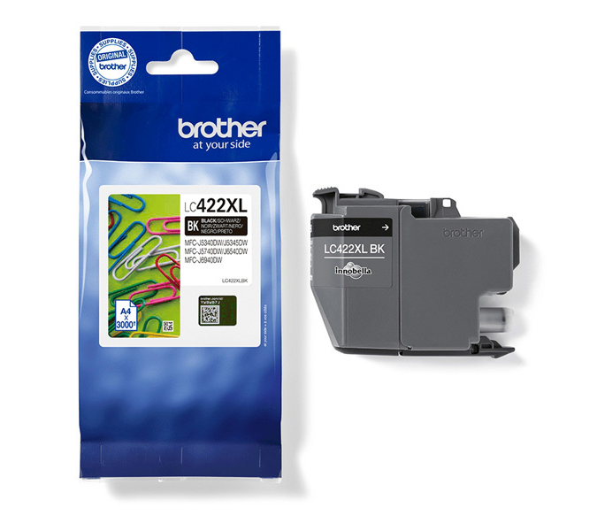 Brother Cartucce XL LC422XLBK Nero