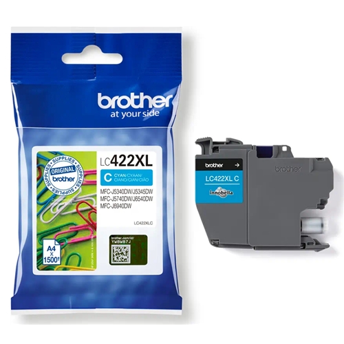 Brother Cartucce XL LC422XLC Ciano