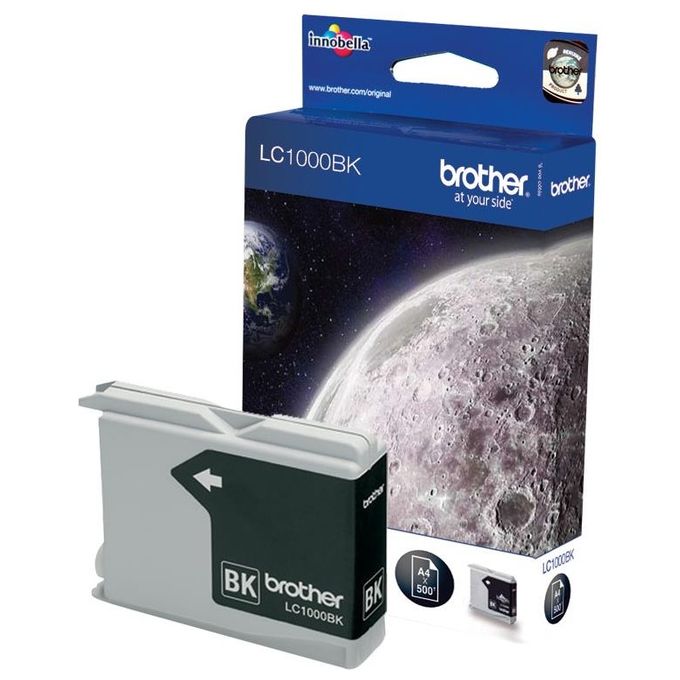 Brother LC-1000BK Cartuccia Inkjet 9 ml 500 pagine compatibile MFC-240C DCP-130C colore Nero