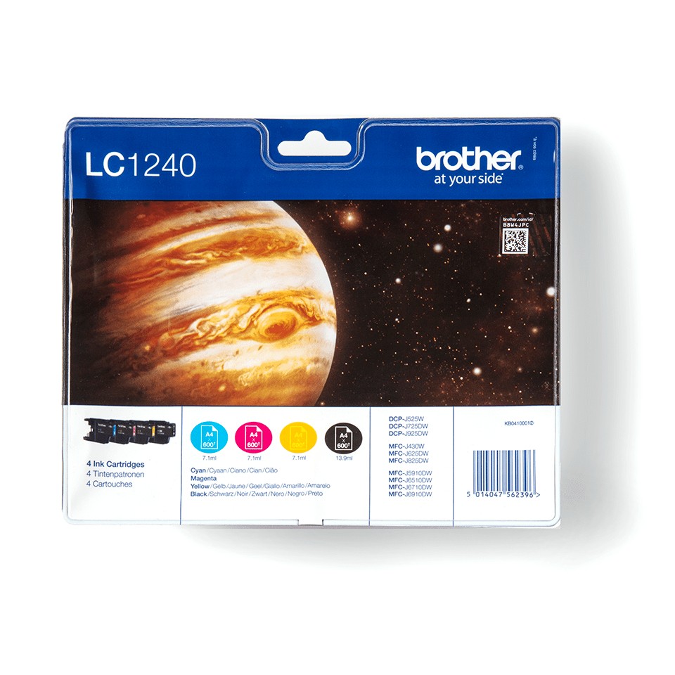 Brother - Lc-1240valbp Cartuccia D'inchiostro