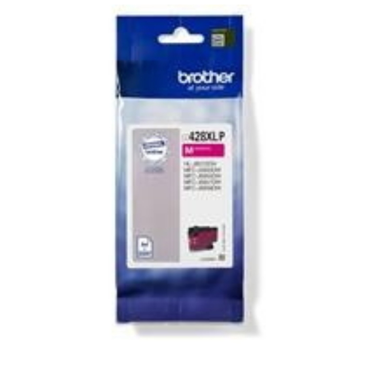 Brother lc-428xlmp cartuccia d`inchiostro 1 pz originale magenta
