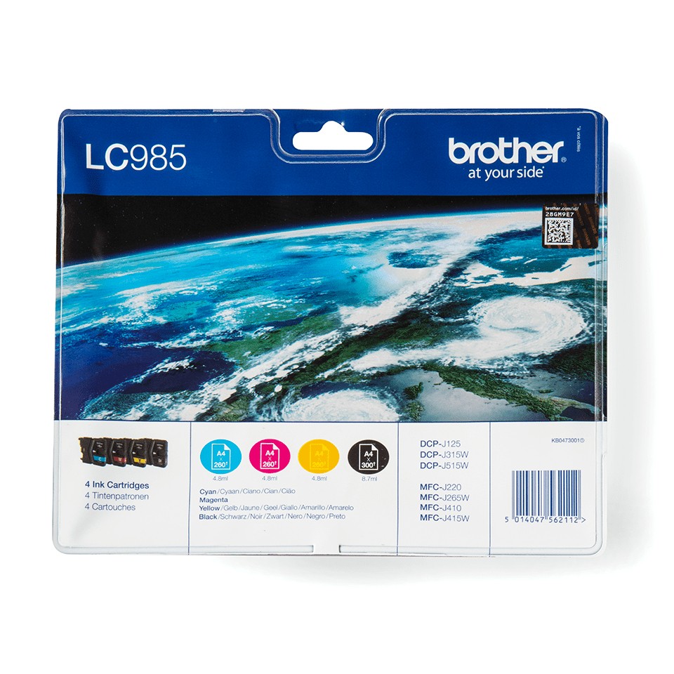 Brother - Multipack 300 Nero-ciano-magenta-giallo