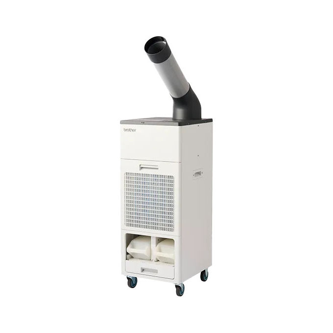 Brother PD7100SRE1 Raffrescatore portatile industriale TwinAqua doppia evaporazione 500 m³-h 2x5 L 220 W Brother PD7100SRE1 Raffrescatore portatile industriale TwinAqua doppia evaporazione 500 m³-h 2x5 L 220 W