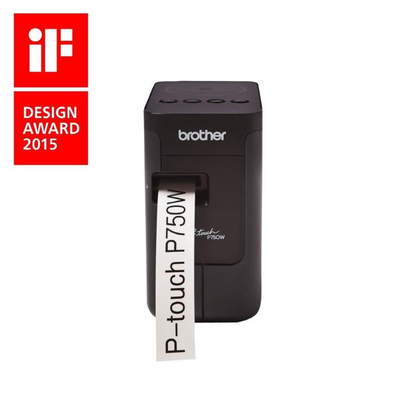 Brother pt-p750w stampante per etichette (cd) 180 x 180 dpi 30 mm/s con cavo e senza cavo hse/tze wi-fi