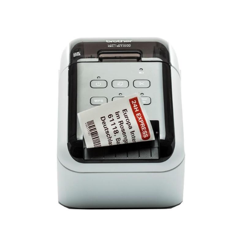 Brother ql-810w stampante per etichette (cd) termica diretta a colori 300 x 600 dpi 176 mm/s con cavo e senza cavo dk wi-fi