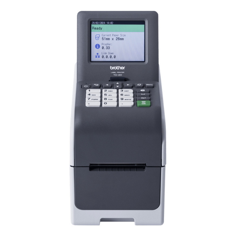 Brother td-2350dsa203 stampante per etichette (cd) termica diretta 203 x 203 dpi 152 mm/s con cavo e senza cavo collegamento