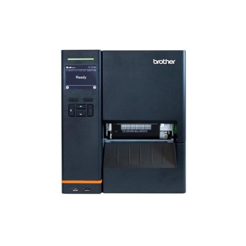 Brother tj4021tn stampante termica diretta/a trasferimento per etichette 203x203 dpi schermo lcd epl2 dpl fbpl ezd zpl2 emulation for mac ios pc android black