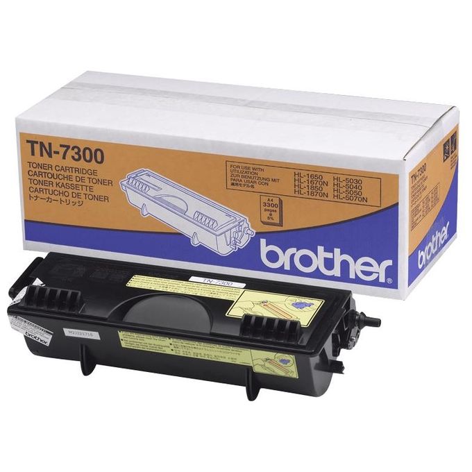Brother TN-7300 Cartuccia Toner Originale Nero 3300 pagine colore Nero Brother TN-7300 Cartuccia Toner Originale Nero 3300 pagine colore Nero