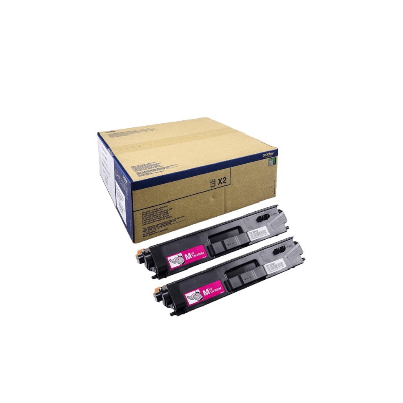 Brother tn-900mtwin cartuccia toner 2 pz originale magenta Brother tn-900mtwin cartuccia toner 2 pz originale magenta