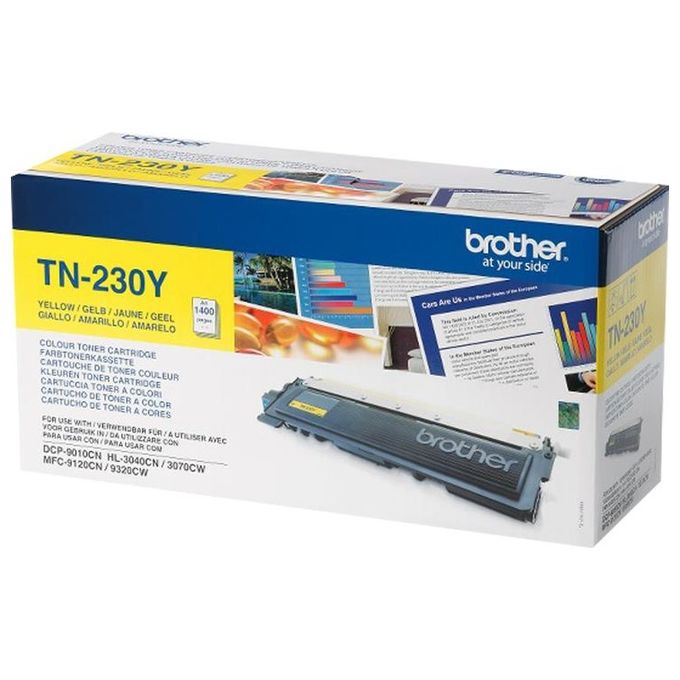 Brother TN230Y Cartuccia Toner Laser Originale resa 1400 pagine colore Giallo