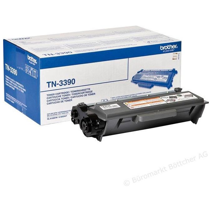 Brother TN3390P Toner nero da 12.000 Pagine Brother TN3390P Toner nero da 12.000 Pagine