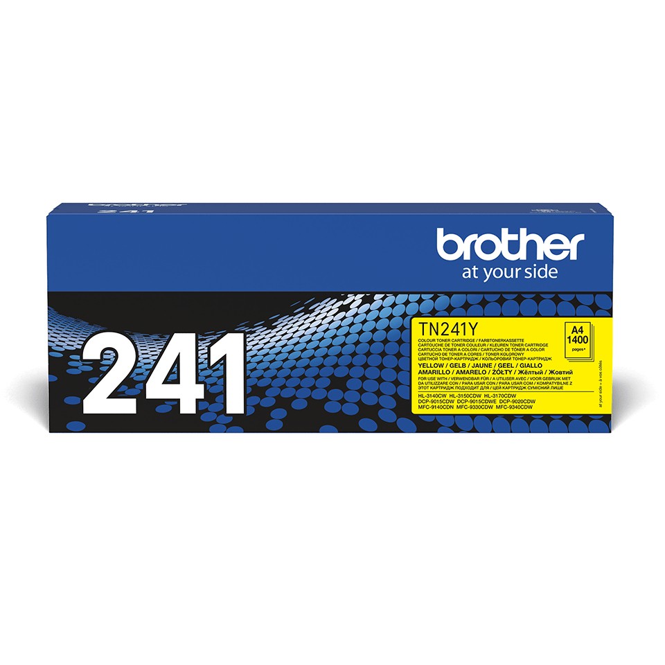 Brother Toner Giallo 1.400 Pag Per Dcp9020Cdw - Hl3140Cw - Hl3150Cdw - Hl3170Cdw - Mfc-9330Cdw - Mfc-9340Cdw