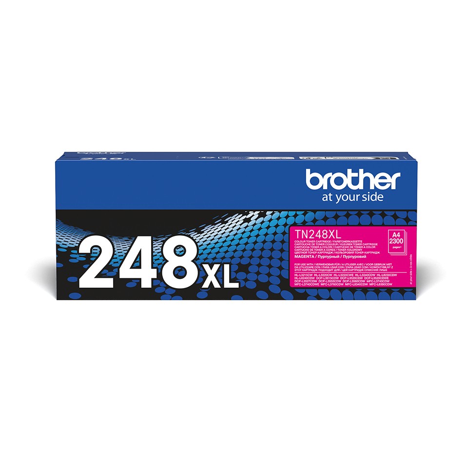 Brother - Toner Magenta Tn248xlm Per Stampa Laser Brother - Toner Magenta Tn248xlm Per Stampa Laser