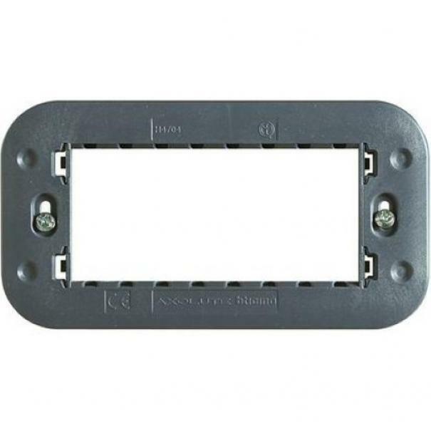 Bticino Axolute Supporto Stondato 4 Moduli H4704