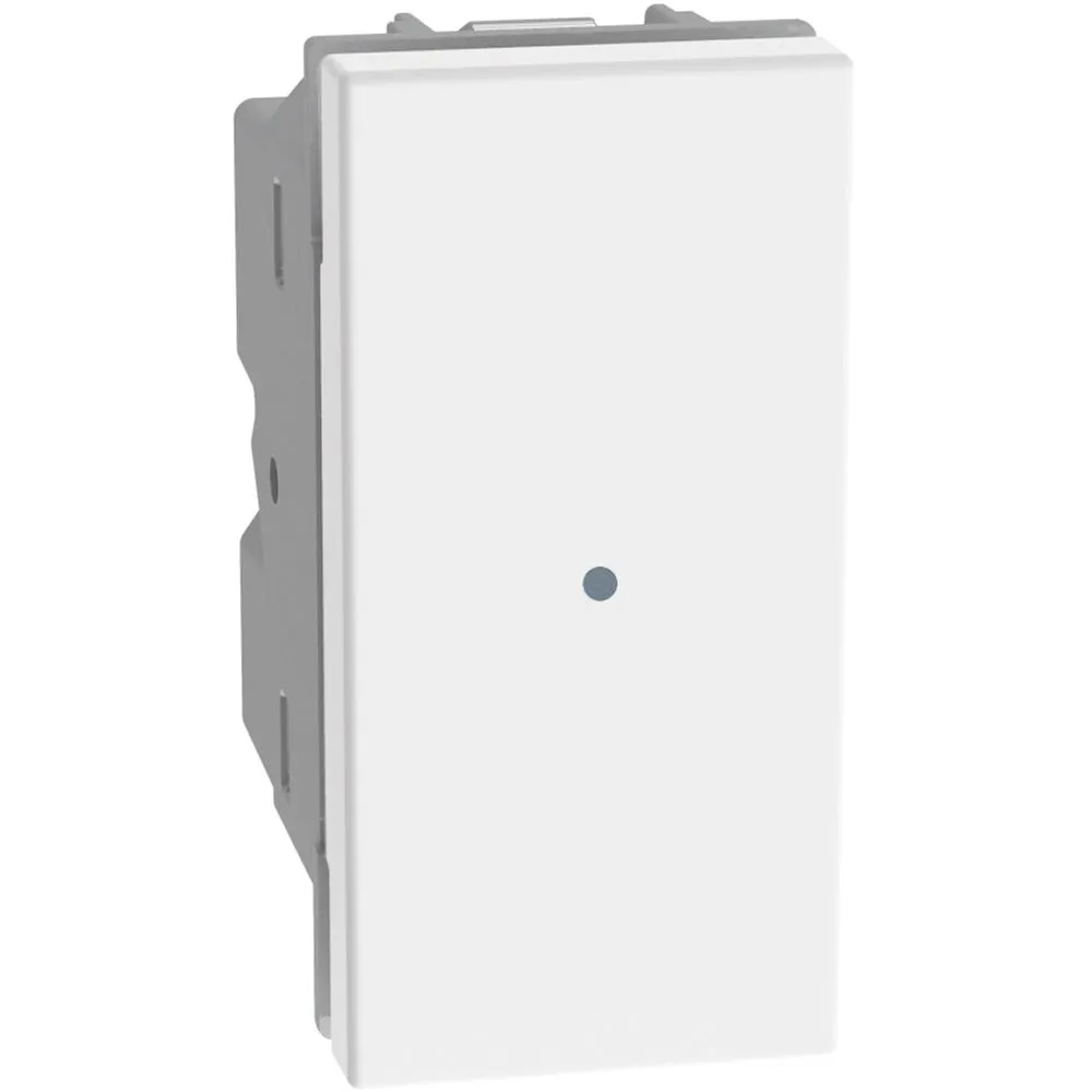 Bticino Jw4054lb - Inv 10ax Assiale Led Blu
