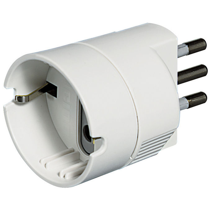 Bticino S3623de Adattatore Spina 2p+t 10a Presa P30 250v 1500w Colore Bianco Bticino S3623de Adattatore Spina 2p+t 10a Presa P30 250v 1500w Colore Bianco