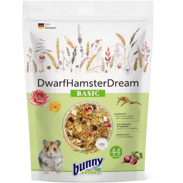 Bunny Sogno per Criceti Nani Basic 400 gr - Mangime per conigli - 1° ORDINE? scegli tra BZR5 - BZR20 + 200 pt fedeltà