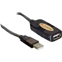 Cable USB 2.0, 5m cavo USB Nero, Cavo di prolunga