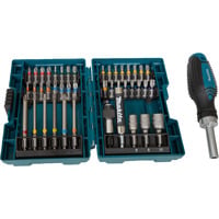 Cacciavite a cricchetto + set di punte, 44 pezzi, Set di bit
