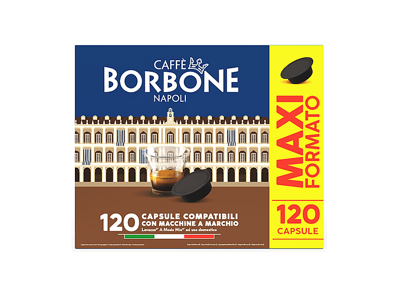 CAFFE' BORBONE Capsule Compatibili sistema A modo Mio - Miscela Suprema 120 capsule
