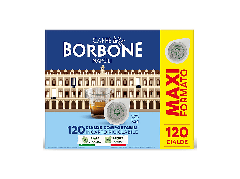 CAFFE' BORBONE Cialda ESE 44mm - Miscela Suprema 120 cialde