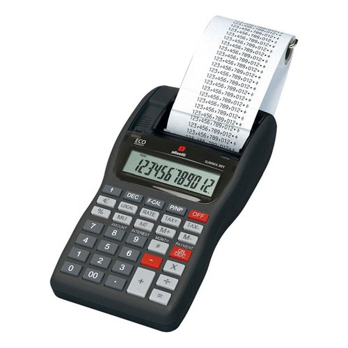 Calcolatrice Scrivente SUMMA 301 Black