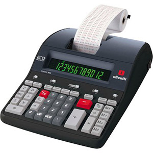 CALCOL.CON ROTOLO OLIVETTI LOGOS 902