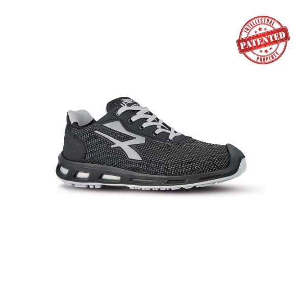 Calzature di sicurezza Upower Imperius S ESD - Taglia 38 - Puntale in alluminio AirToe antiperforazione elevata resistenza all'abrasione suola Infinergy protezione S3S CI FO SR - Grigio scuro Calzature di sicurezza Upower Imperius S ESD - Taglia 38 - Puntale in alluminio AirToe antiperforazione elevata resistenza all'abrasione suola Infinergy protezione S3S CI FO SR - Grigio scuro