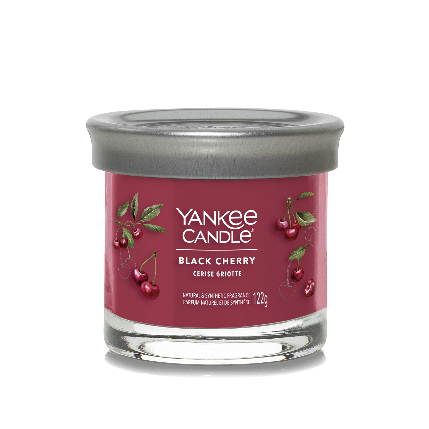 Candela Black Cherry in barattolo medio Yankee Candle Candela Black Cherry in barattolo medio Yankee Candle
