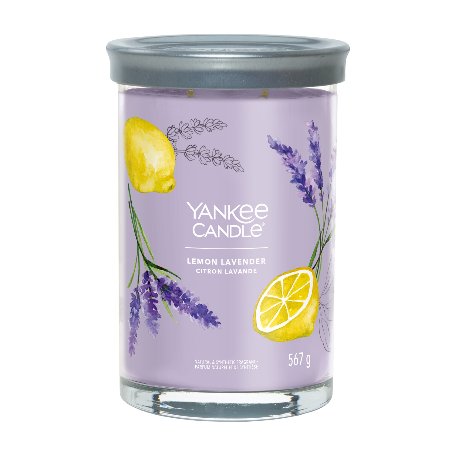 Candela Lemon Lavender in barattolo grande Yankee Candle