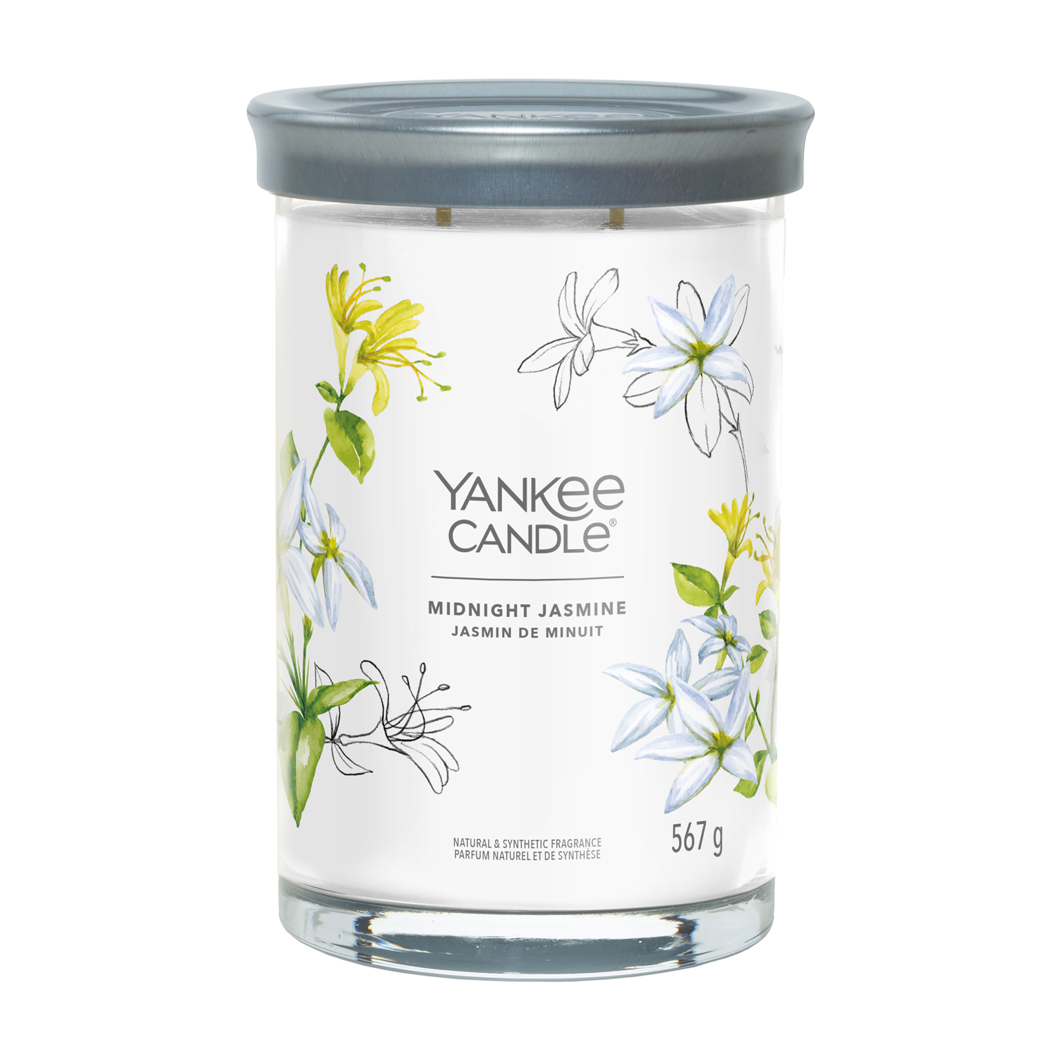 Candela Midnight Jasmine in barattolo grande Yankee Candle