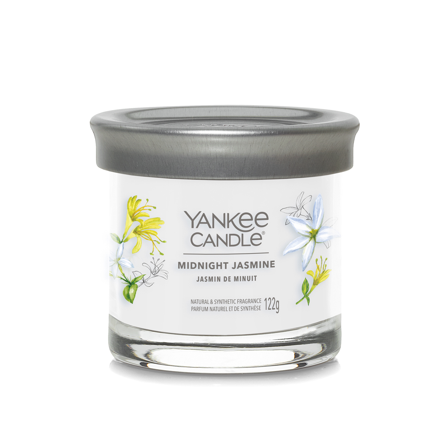 Candela Midnight Jasmine in barattolo medio Yankee Candle