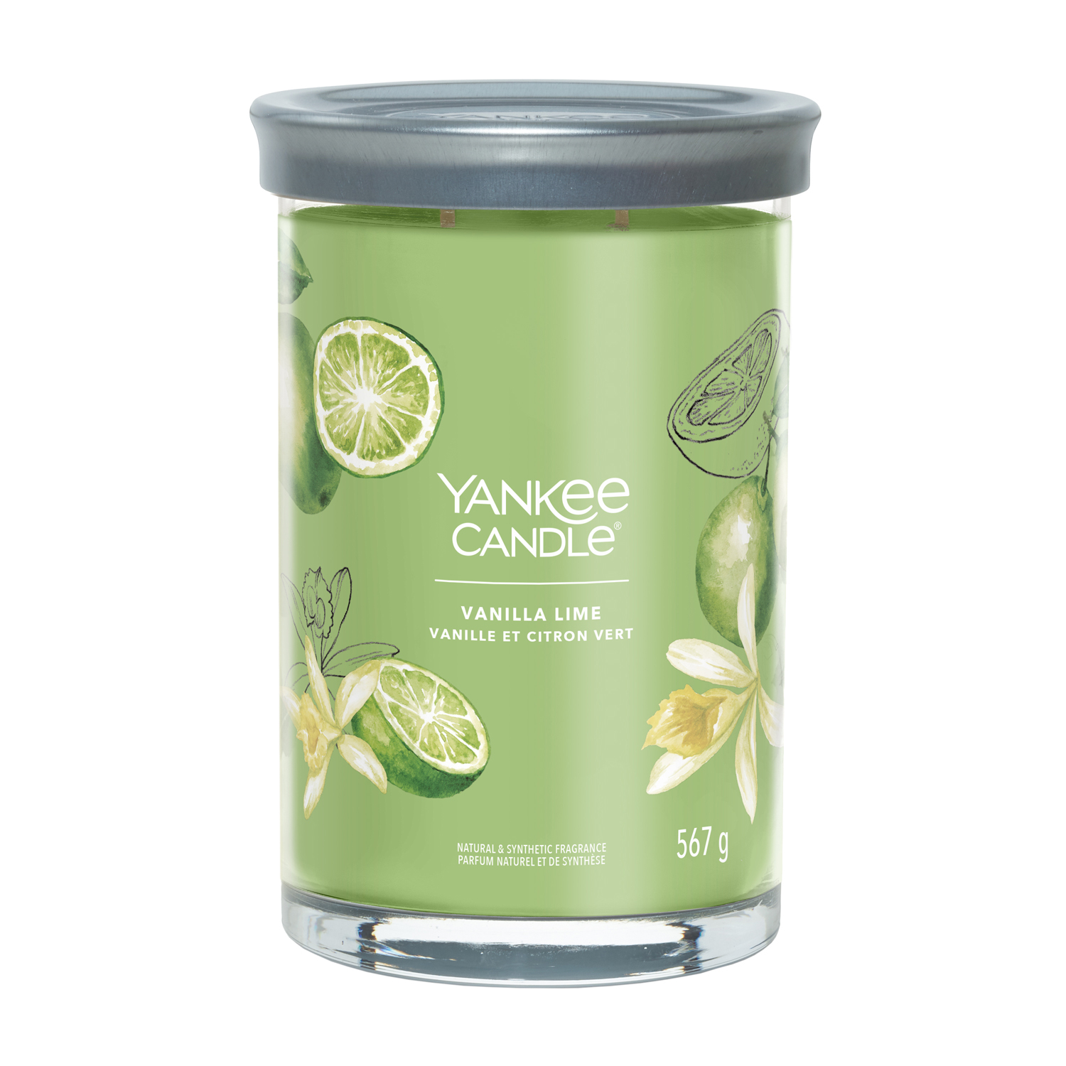 Candela Vanilla Lime in barattolo grande Yankee Candle