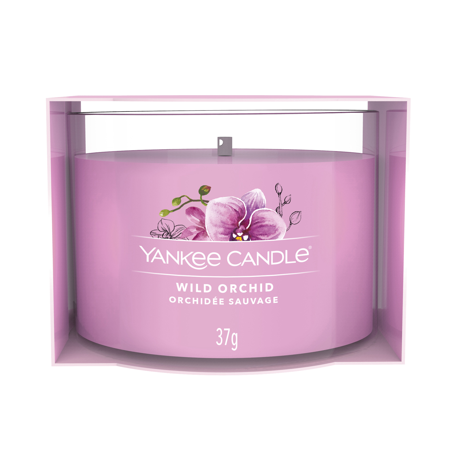 Candela votiva Wild Orchid Yankee Candle