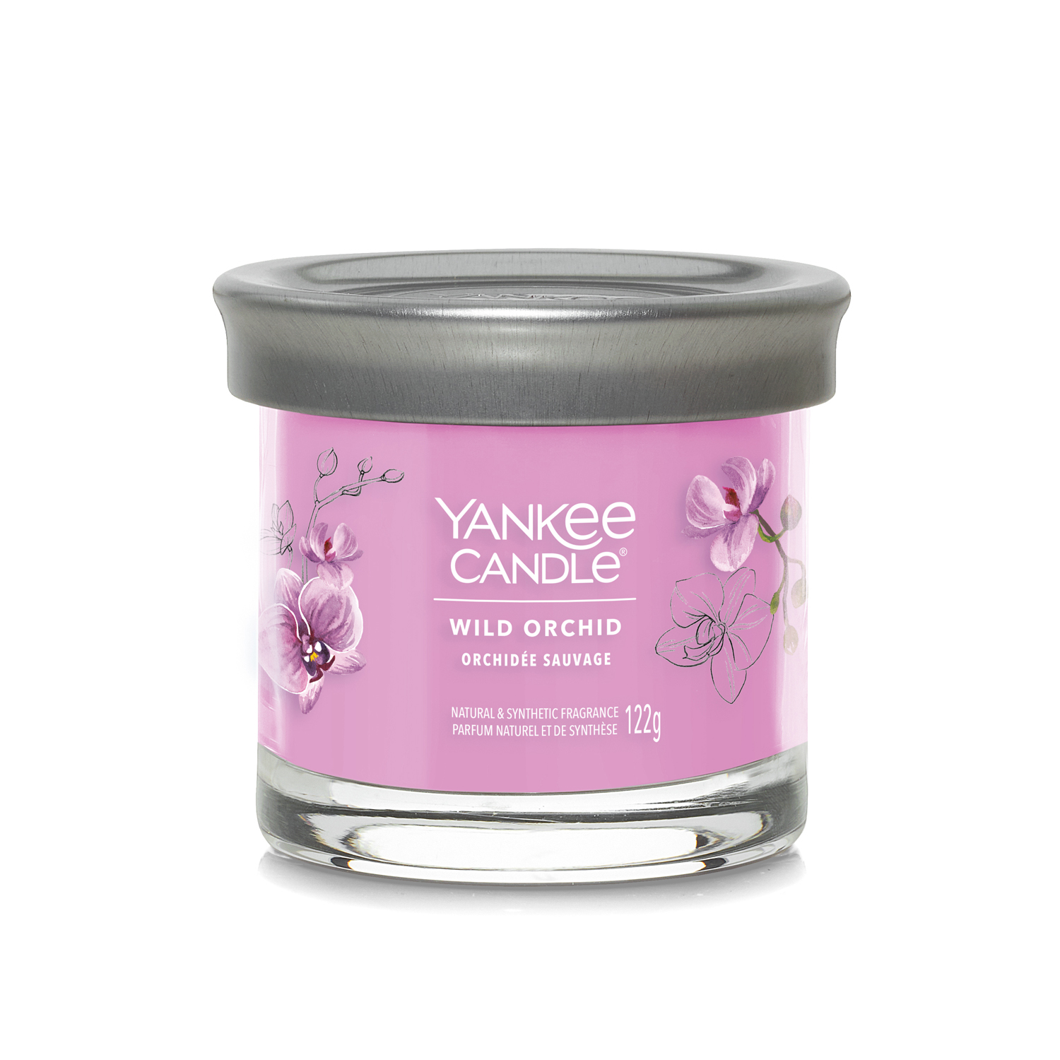 Candela Wild Orchid in barattolo medio Yankee Candle