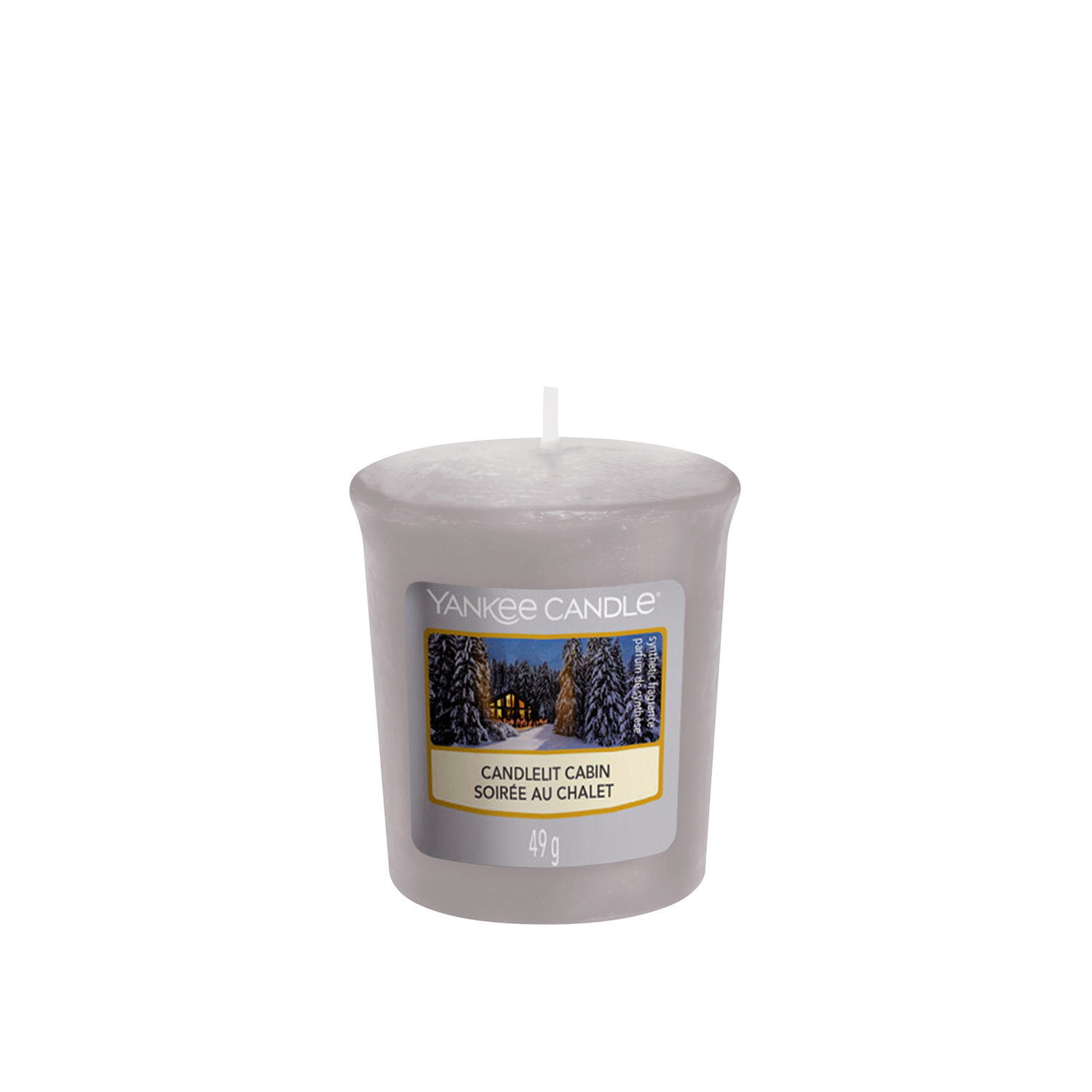 Candlelit Cabin cero votivo profumato Yankee Candle Candlelit Cabin cero votivo profumato Yankee Candle